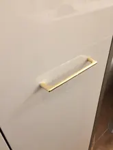 KAK Zinc Alloy Pearl Gold Cabinet Knobs Kitchen Door Handles Drawer Cupboard Door Handle