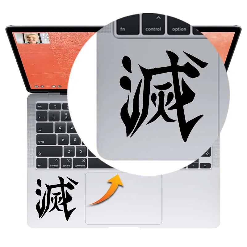 demon slayer onis superiores Laptop Skin for Sale by Mika-Funart