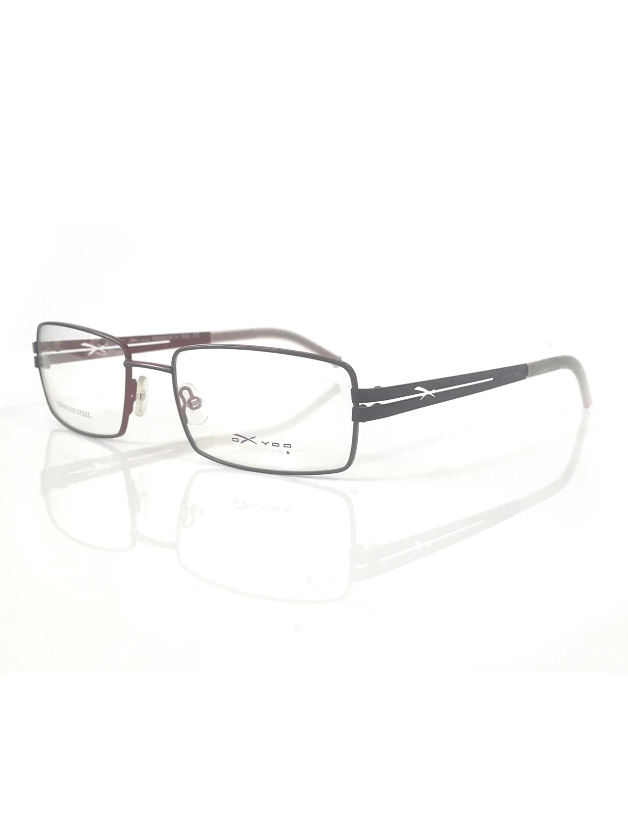 

Markamilla Men Reading Glasses Frame Demo Glasses Eyewear Transparent High Quality MenOxydo OX 349 IAM 52 18