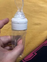 Imebaby bebé recién nacido de silicona de arroz botella de goma alimentación de bebé cuchara cuentagotas de silicona botella de alimentación cuchara botella