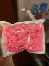 Pegamento para extensión de pestañas, copa de epoxi, herramienta para Injerto de pestañas, tatuajes, pigmentos adhesivos, 100 Uds.