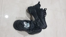 Zapatillas gruesas vulcanizadas informales para mujer, zapatillas de plataforma alta con cordones, color negro, 2020