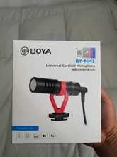 Microphone Shotgun Camcorder Pc Mic Consumer Cardioid Dslr-Camera Boya by-Mm1 Nikon Sony