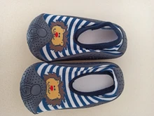 Calcetines con suela de goma para bebé, Zapatillas de casa antideslizantes, calcetines con suela de goma, para interior