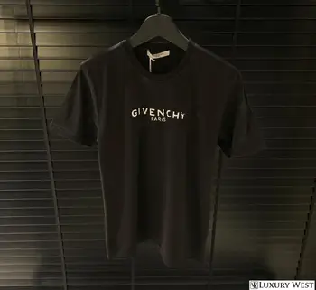 

T shirt Slim Fit Black T shirt men %100 Cotton New Session Brand Logo Print In Front High Quality Lux