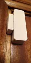 Tuya-Sensor inteligente con wifi para puerta, detector de entrada abierta/cerrada, app Smart Life con logotipo personalizado gratuito, compatible con Google Home y con Alexa