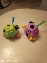 EDC mano para el autismo, TDAH alivio de la ansiedad en niños de 12 lados Anti-estrés Fidget Juguetes | Juguetes Fidget | Fidget Juguetes