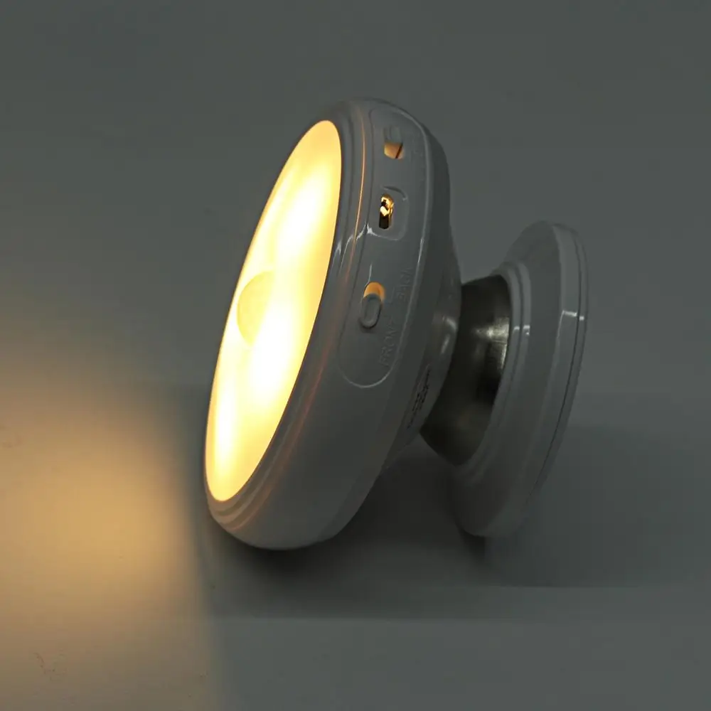  CLAITE 360 Degree Rotating Rechargeable LED Night Light Security Wall Lamp Motion Sensor Light for  - 32973022635