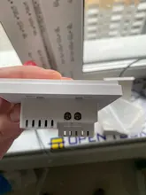 Aqara-Interruptor de luz inteligente para el hogar, switch de triple botón con control remoto inalambrico, clave, cable de fuego neutro y conectividad ZiGBee con aplicación Smart home para Mijia