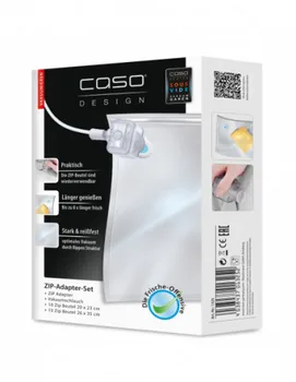 

Pack of 3 boxes Set adapter Zip for vacuum packaging CASE Design