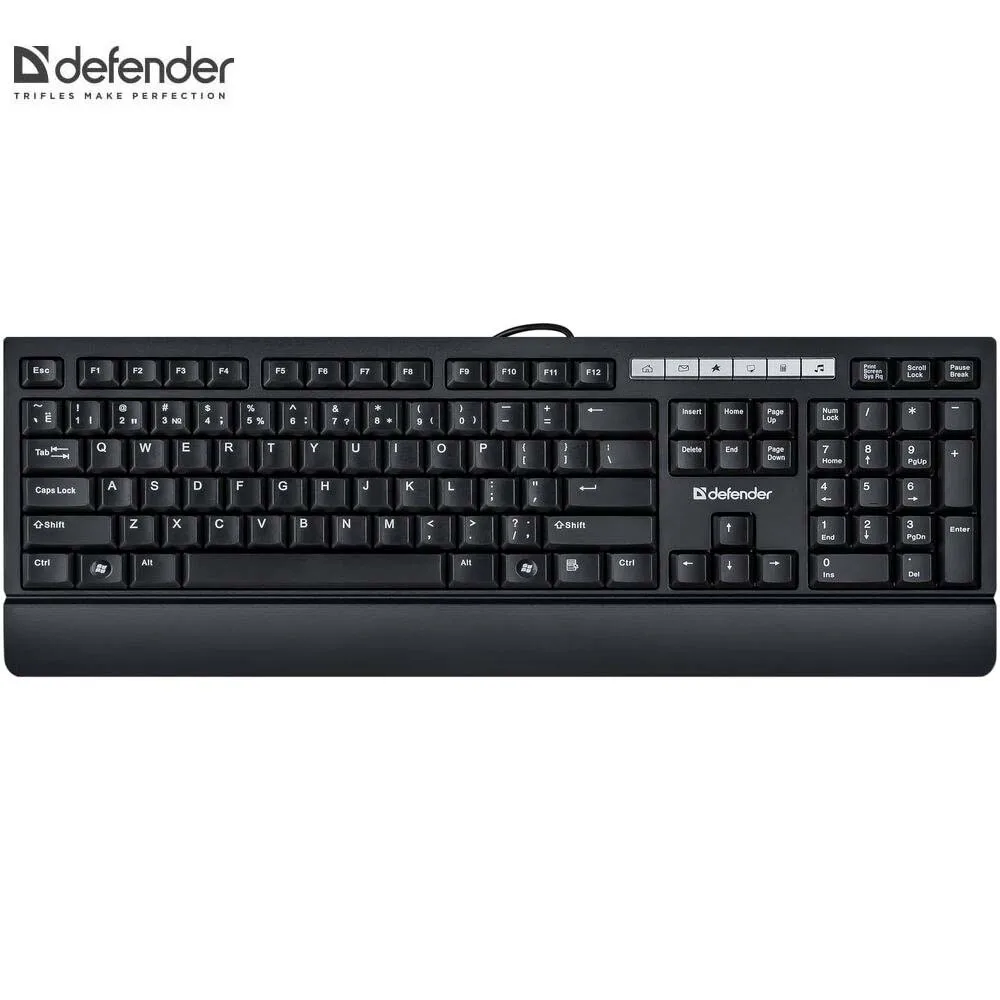 Клавиатура Defender Episode SM-950 RU,черный,полноразмерная
