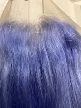 Remy-Peluca de cabello humano liso para mujer