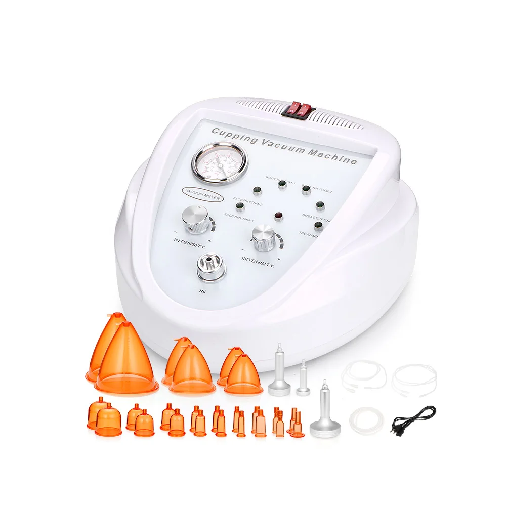 

Body Shape Beauty Salon Machine 150ML Orange Color Vacuum Cup For Butt Enlargement And Breast Enhance Lymph Drainage Massage