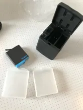Charging-Box Cable Led-Battery-Charger Gopro TELESIN Black Hero Accessories-Set for Hero/8/7/6-hero