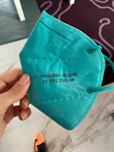 Mascarilla facial FFP2 KN95, Tapabocas antipolvo, FP2, con filtro de seguridad para respiración, 5-100 Uds.