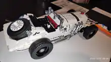 Bricks Kids Toys Building-Blocks Champion Roadster Pull-Back Creator BZDA Vehicle High-Tech