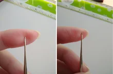 4 unids/lote aguja con gancho de ganchillo, Micro gancho para hacer trenzar rastas, herramientas para el cabello, 0,5 Mm, 0,6 Mm, 0,7 Mm, 0,8 Mm, mango liso