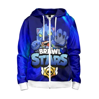 

Children's sweatshirt 3D with zipper Bravo stars Leon