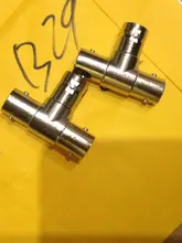 2 uds/5 uds/10 Uds JR-B29 camiseta de ángulos correctos conector BNC de sistema de seguridad conector tres macho para sistema de CCTV