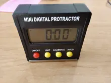 Transportador de ángulo RZ, Mini transportador Digital electrónico Universal cónico de 360 grados, inclinómetro, herramientas de medición MT2010