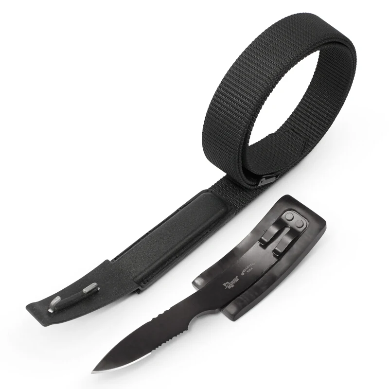 Travel knife buckle in belt | Спорт и развлечения