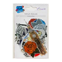 CRZCrafter Vellum Paper Diecuts Ephemera украшения в стиле панк поделки своими руками и Скрапбукинг Декорации для записей CRZCrafter Vellum Paper Diecuts Ephemera украшения в стиле панк поделки своими руками и Скрапбукинг Декорации для записей