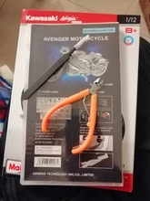 Modelo MMZ NANYUAN 3D rompecabezas de Metal colección de motocicletas Vengeance puzzle 1:16 l DIY 3D maqueta cortada por láser rompecabezas juguetes para adultos