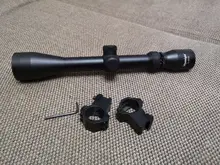 BU 3-9x40 Riflescope caza francotirador Rifle alcance caza ámbitos cañones Rifle al aire libre retícula vista alcance