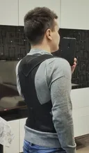 Corrector Postural de postura ajustable para espalda, tirantes para espalda, Corrector Postural de columna vertebral, cinta fijadora de salud