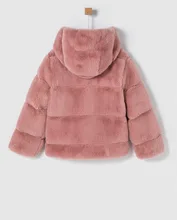 Abrigo de Freestyle pelo rosa - AliExpress