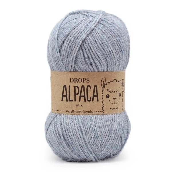 9021m Fog/туман Пряжа DROPS «Alpaca» - Цвет: 9021m Fog/туман