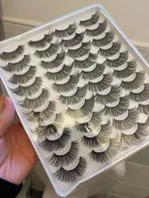 False-Eyelashes Long-Makeup Beauty 20-Pairs Natural HBZGTLAD 3d 