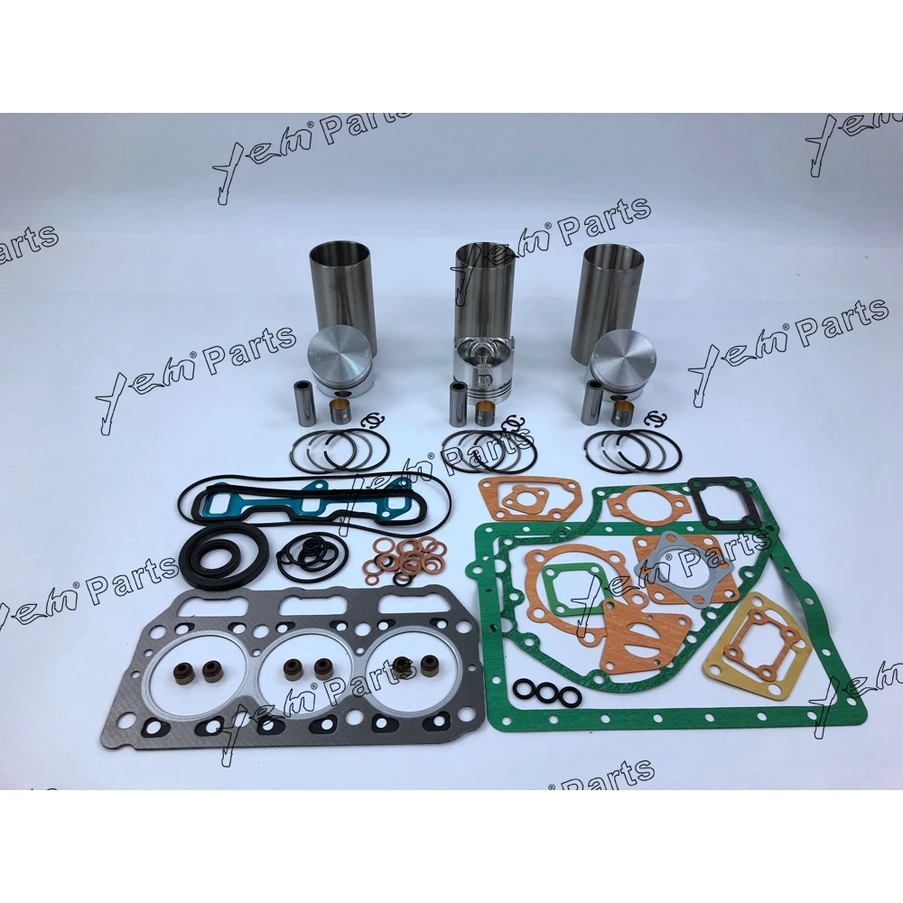 

Комплект для ремонта деталей двигателя Yanmar 3T72, 3T72HL, Комплект прокладок поршня