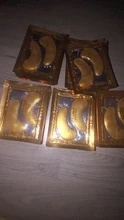 Parches de colágeno para el cuidado de la piel de los ojos, 100 Uds., polvo dorado, antienvejecimiento, ojeras, belleza acné, Cosméticos Coreanos