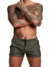  CODY LUNDIN NEW Outdoors Shorts Men's Fitness Quick-drying Breathable Sports Workout Shorts Men's Sexy Red Wine Color Shorts 