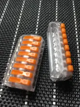Cable-Connectors Splicing Push-In-Terminal-Block Fast-Wire Mini SPL-2/3 Compact Spring