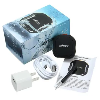 

2G With Box Waterproof Real Time GPS Tracker Car GSM AGPS Tracker 100g2280