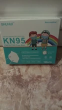 FFP2 Mascarillas KN95 máscara para niños 5 capas cara máscara KN95 para niñas niños respirador de protección de los niños KN95 máscaras Fit 2-9 años