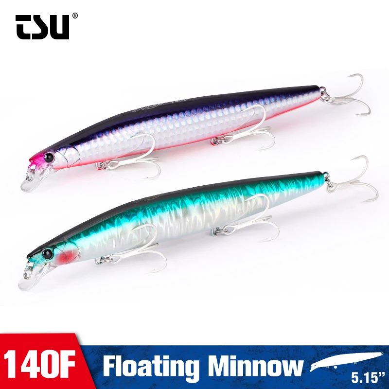TSURINOYA Ultra-long Casting Floating Minnow 140F STINGER