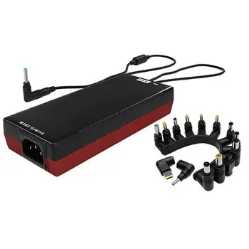 

Cargador universal de portátil mars gaming mna1 - automático - 140w - 12/20v - 14 conectores (max. 90w) - usb 5v/2.1a - color