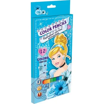 

Pencils colored Disney Princess 12 colors