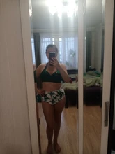 Bikini Bodysuit Biquini Swimwear Women Sexy HALTER High-Waist Plus-Size Summer XXL