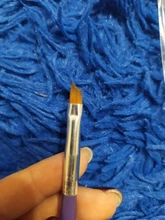 1pc cepillo de uñas Salón de Arte de uñas pluma de Dotting herramienta mitad pincel de Luna pintura pluma de clavo cepillos para manicura 4 colores portátil