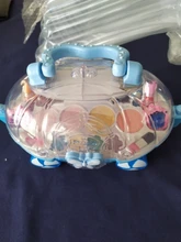 Conjunto de maquillaje de princesa de Disney para niña, Elsa, Anna, Blancanieves, Bella, Rapunzel, maquillaje de imitación, juguetes de princesa de Disney