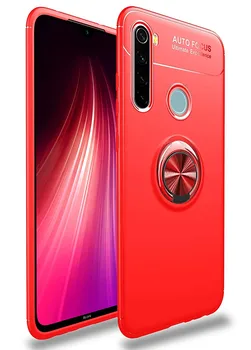 

Stand case Silicone with Ring for Xiaomi note redmi 8 Red