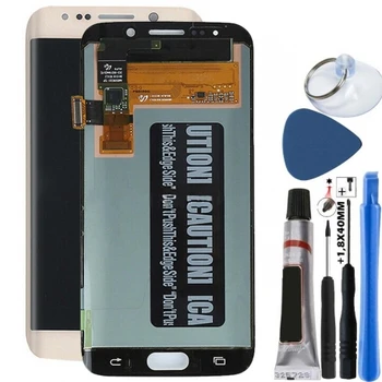 

Display For Samsung Galaxy S6 Edge | Color Gold | Original Amoled