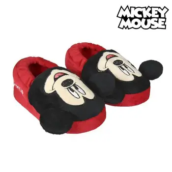 

3D House Slippers Mickey Mouse 73370 Red