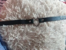 Collar gótico Punk Rock de estilo Harajuku, Gargantilla de cuero PU con corazón y punta redonda, accesorios para el cuerpo
