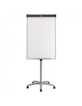

BLACKBOARD WITH EASEL MOBILE MAGNETIC LACQUERED WHITE WITH ALUMINUM FRAME 690x1900x745 MM