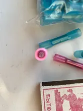 Terminales a tope termorretráctiles, conectores de Cable eléctrico aislados, prensado de 16-14 AWG, color azul, Conector de terminales, 25/50 Uds.